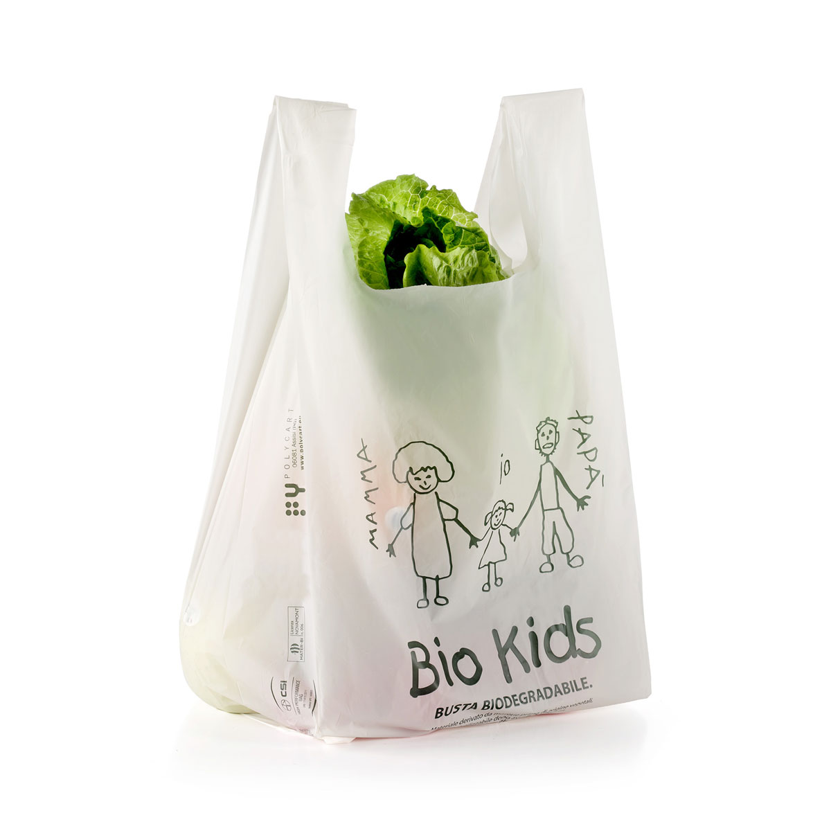 Shoppers Biodegradabili «Bio Kids» generici in Mater-Bi®